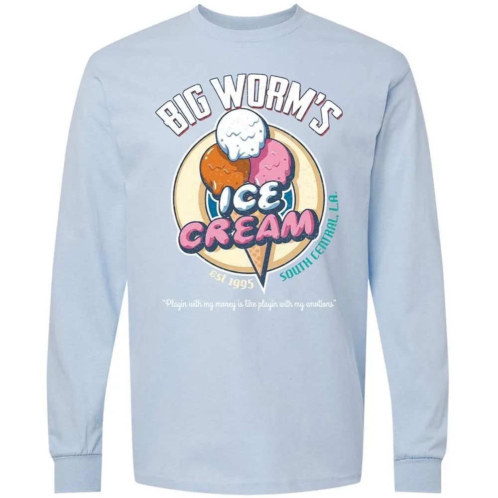 Big Worm's Ice Cream - Light Blue - 18