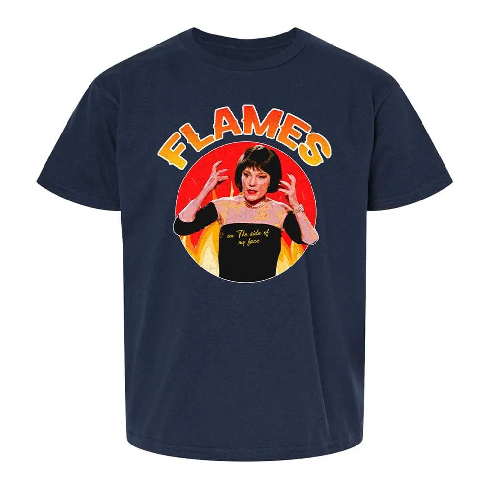 Flames On The Side Of My Face - Navy - 2