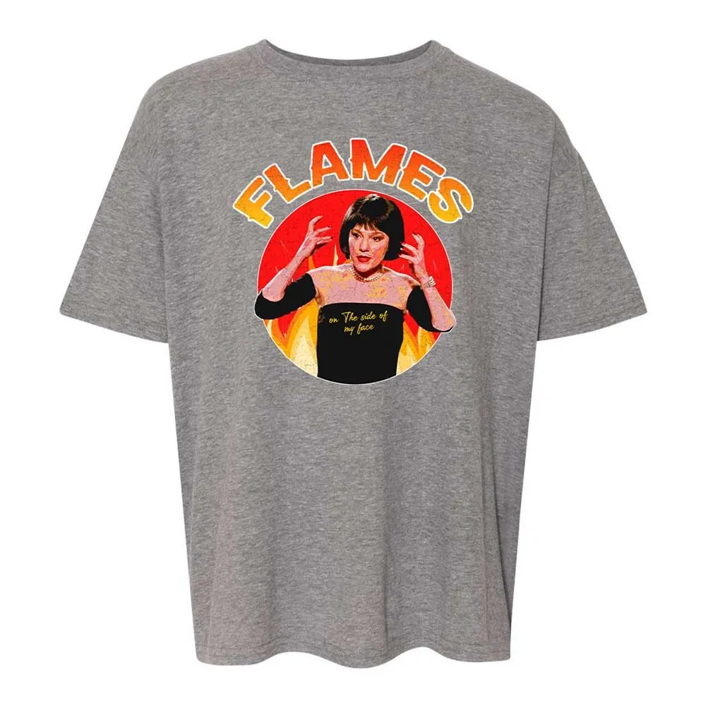 Flames On The Side Of My Face - Graphite Heather - 12