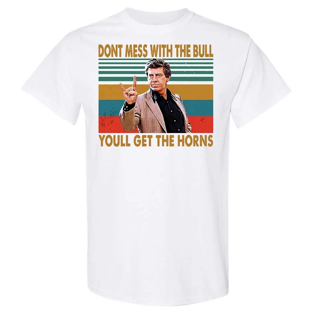 Don't Mess With The Bull - White - 16