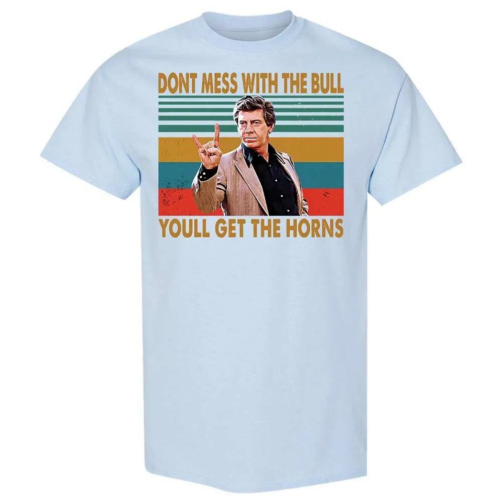 Don't Mess With The Bull - Light Blue - 20