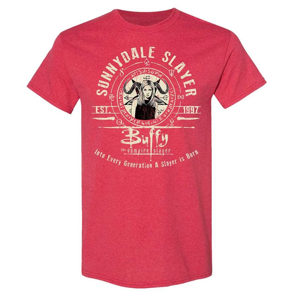 Classic Unisex T-Shirt - T1S4MRGT - Heather Red - 11