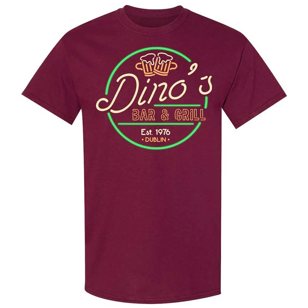 Dinos Bar And Grill - Maroon - 8