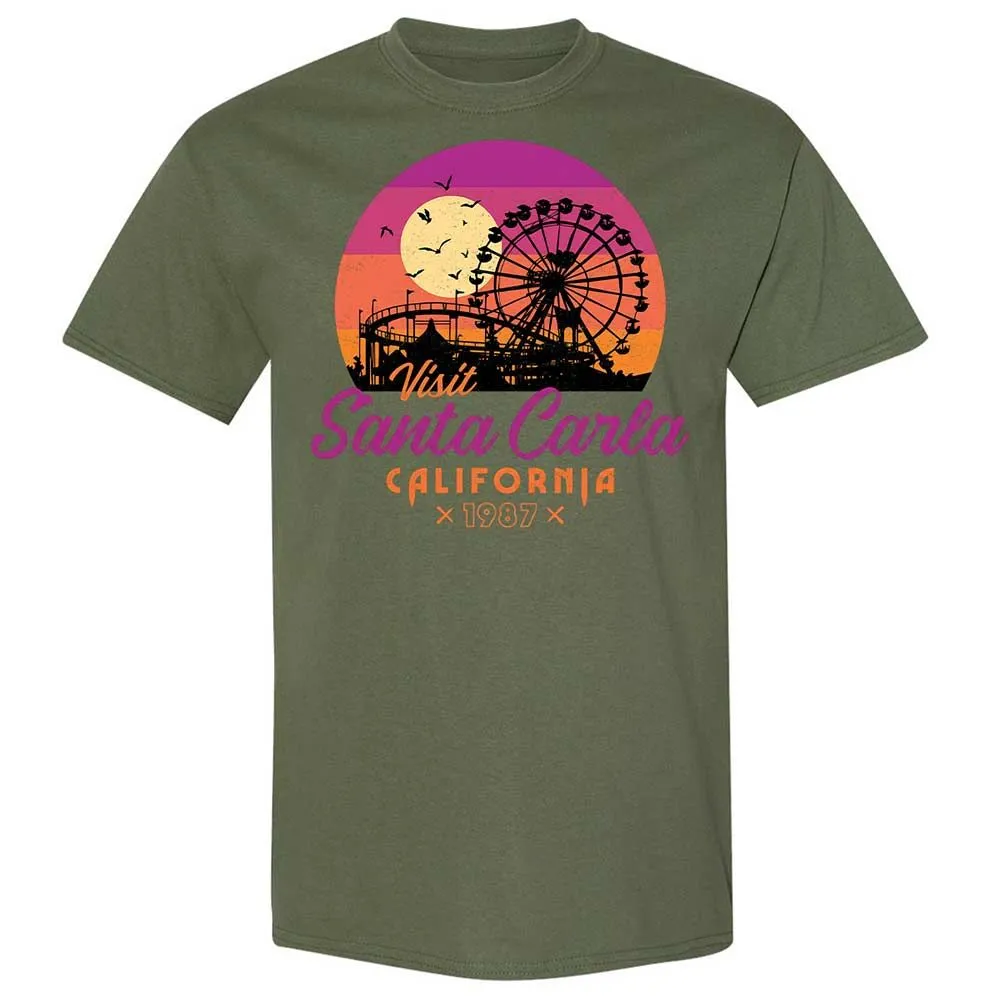 Classic Unisex T-Shirt - UH679YQX - Military Green - 9
