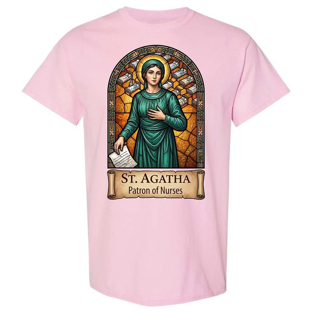 Patron of Nurses - Light Pink - 14