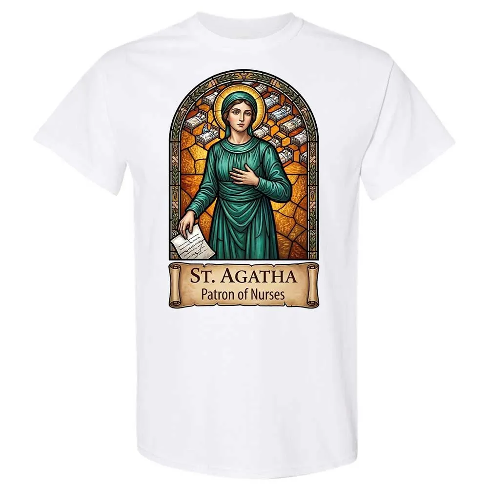 Patron of Nurses - White - 16