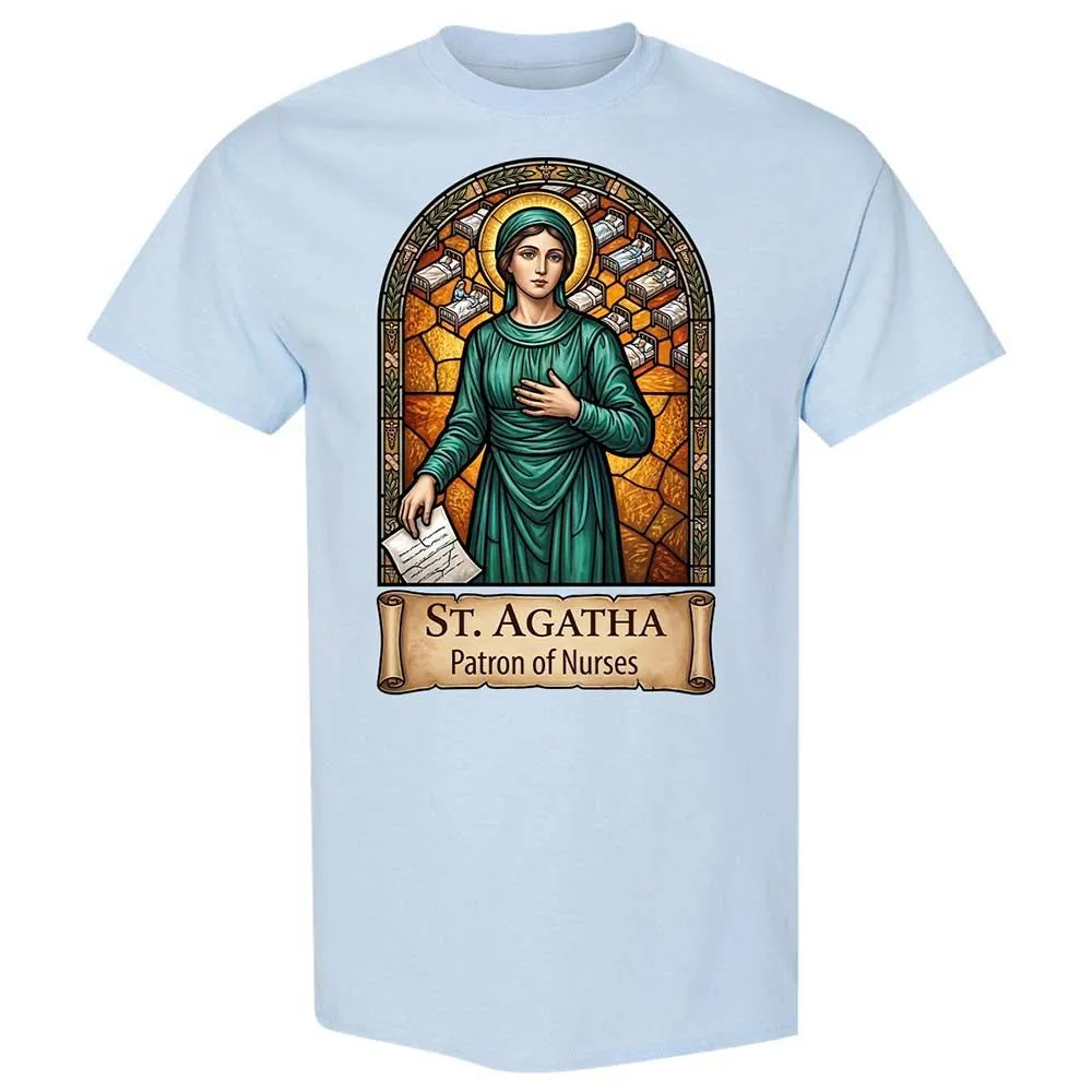 Patron of Nurses - Light Blue - 20