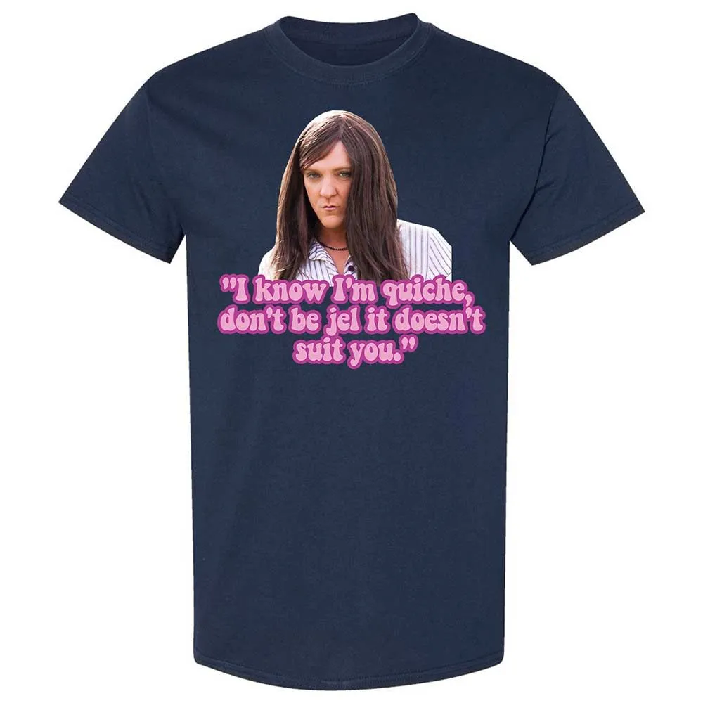 I know I'm quiche - Navy - 2