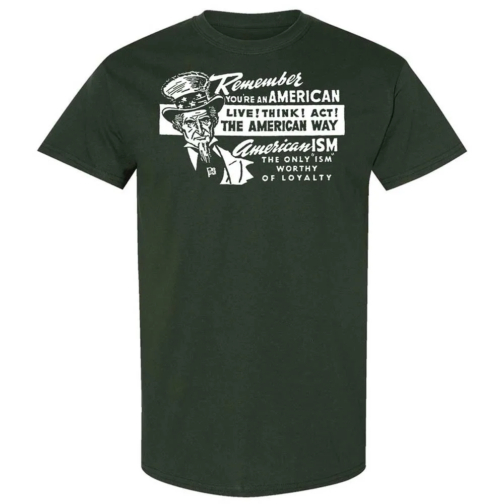 Remember you're an American - Forest Green - 5