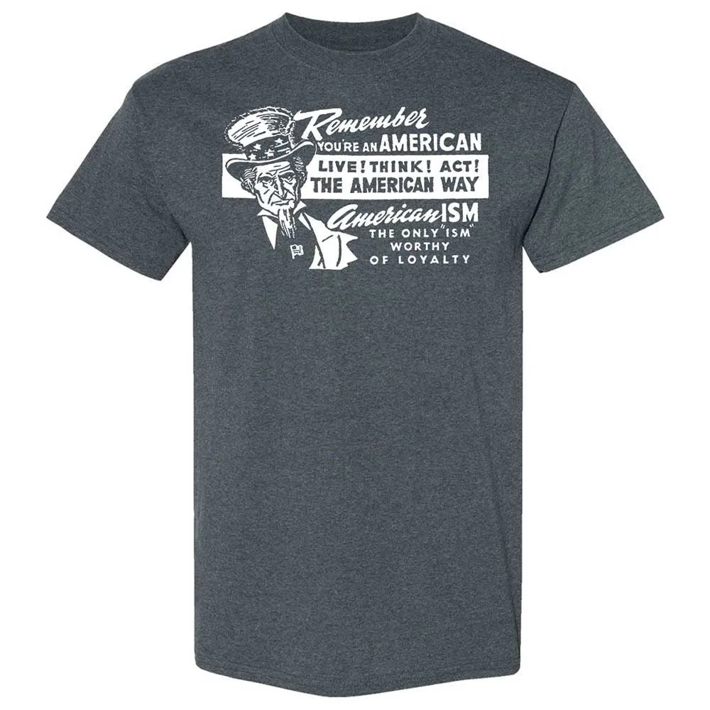 Remember you're an American - Dark Heather - 6