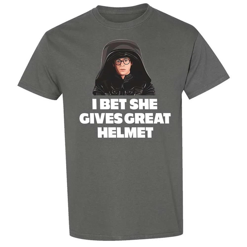 I bet she gives great helmet - Charcoal - 4