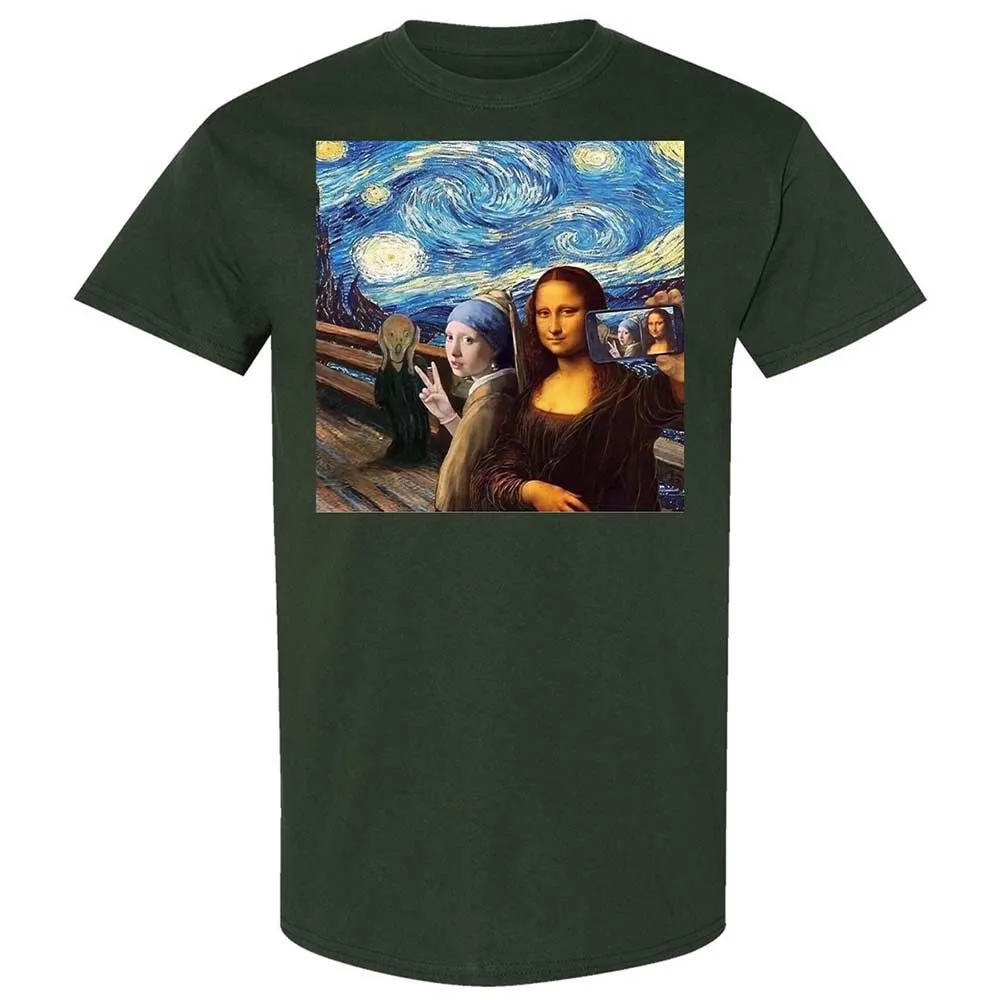 Scream and Selfie - Forest Green - 5