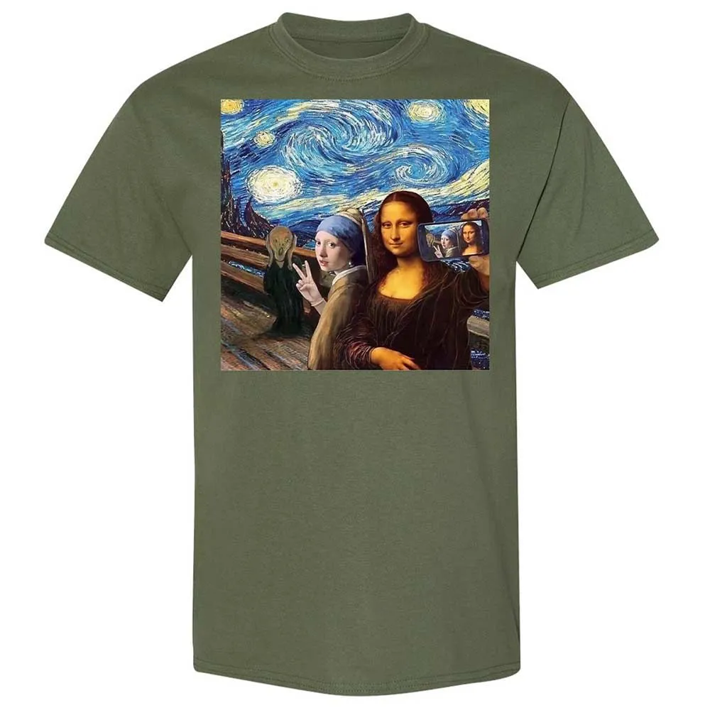 Scream and Selfie - Military Green - 9