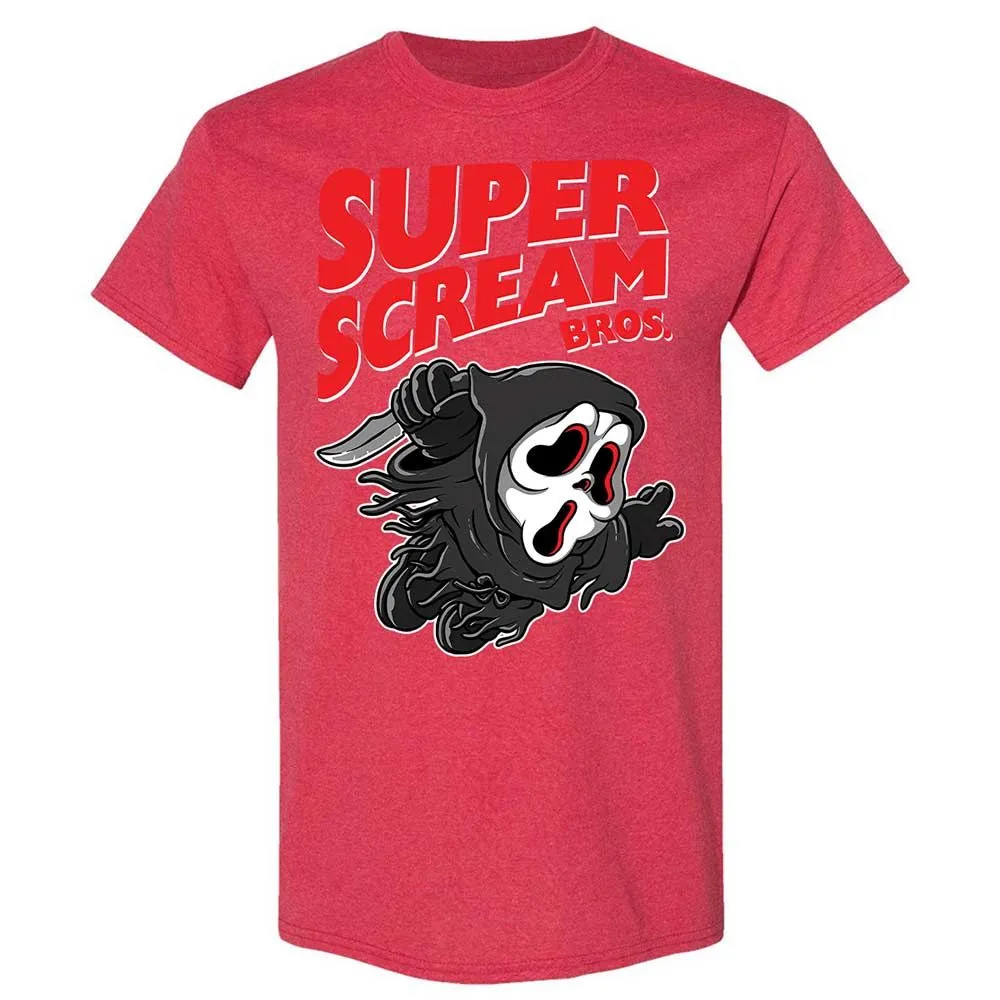 Super Scream Bros - Heather Red - 11