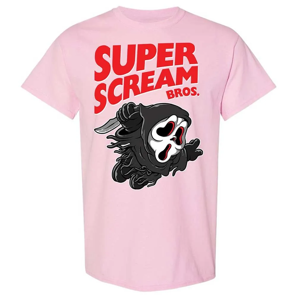 Super Scream Bros - Light Pink - 14