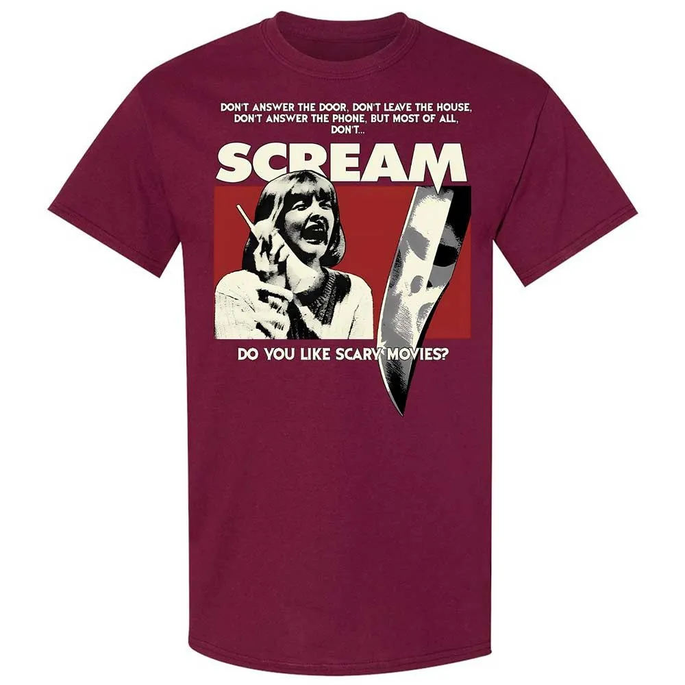 Do You Like Scary Movies - Maroon - 8