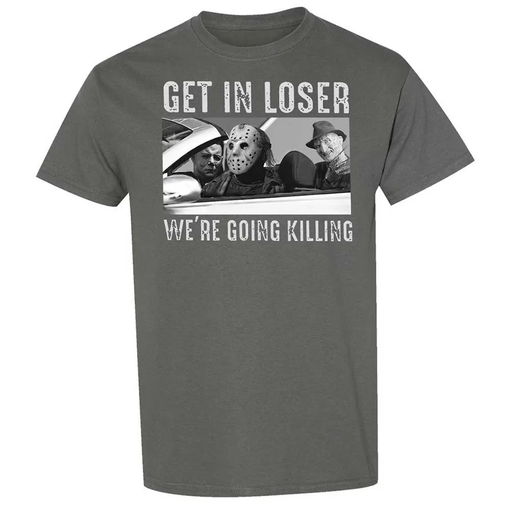 Get In Loser We're Going Killing - Charcoal - 4