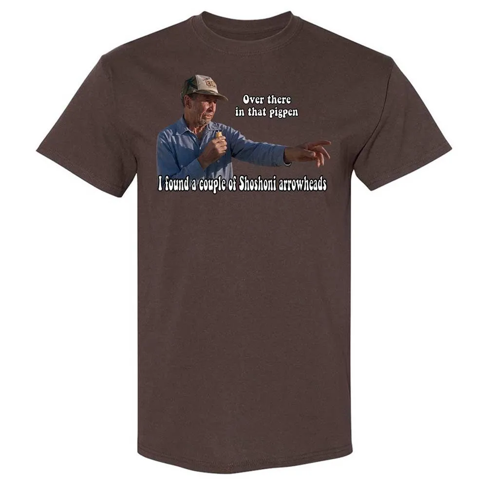 Classic Unisex T-Shirt - 4RAN5B92 - Dark Chocolate - 7