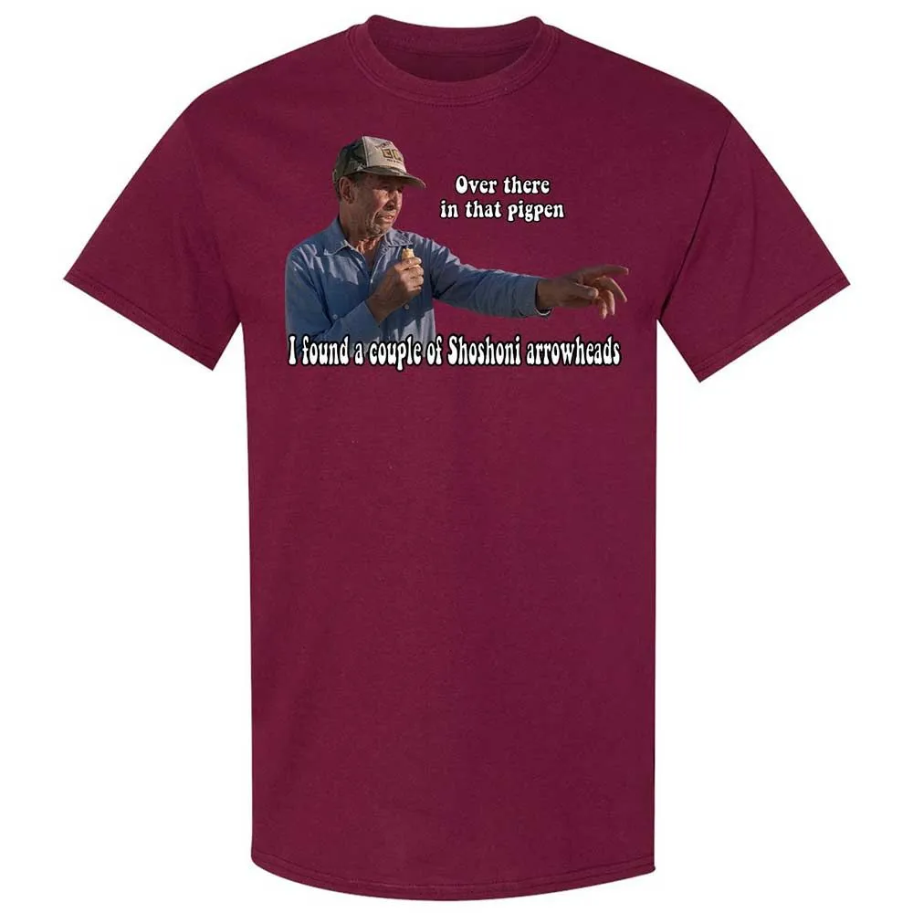 Classic Unisex T-Shirt - 4RAN5B92 - Maroon - 8