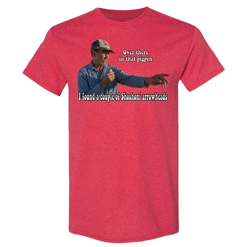 Classic Unisex T-Shirt - 4RAN5B92 - Heather Red - 11