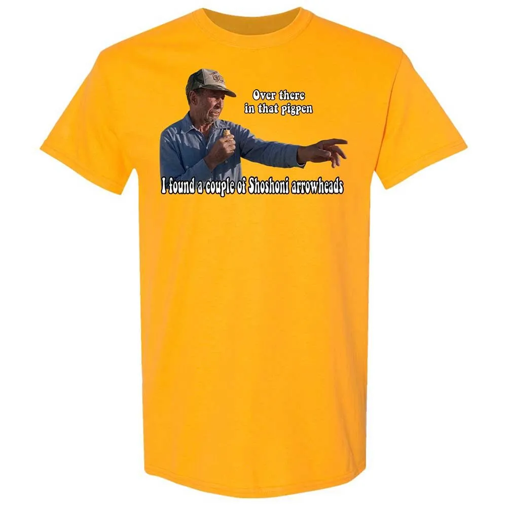 Classic Unisex T-Shirt - 4RAN5B92 - Gold - 18