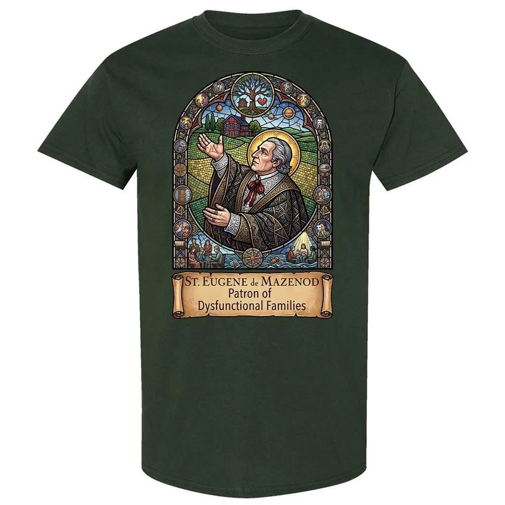 St. Eugene de Mazenod - Patron Saints - Forest Green - 5