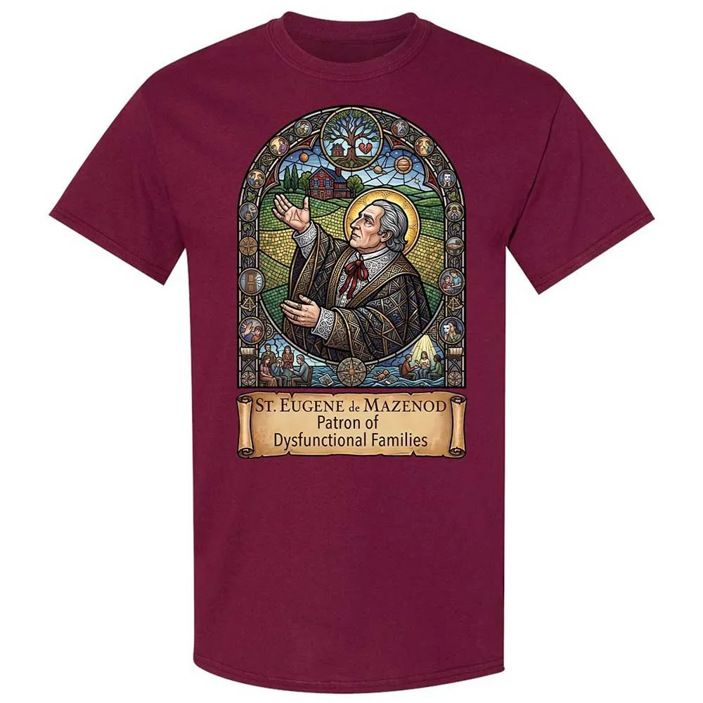 St. Eugene de Mazenod - Patron Saints - Maroon - 8