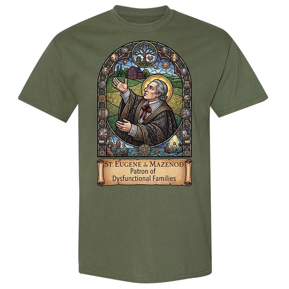 St. Eugene de Mazenod - Patron Saints - Military Green - 9