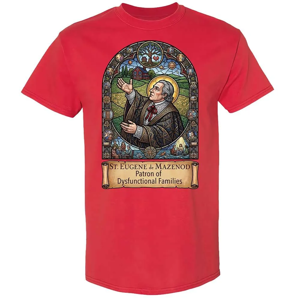 St. Eugene de Mazenod - Patron Saints - Red - 10