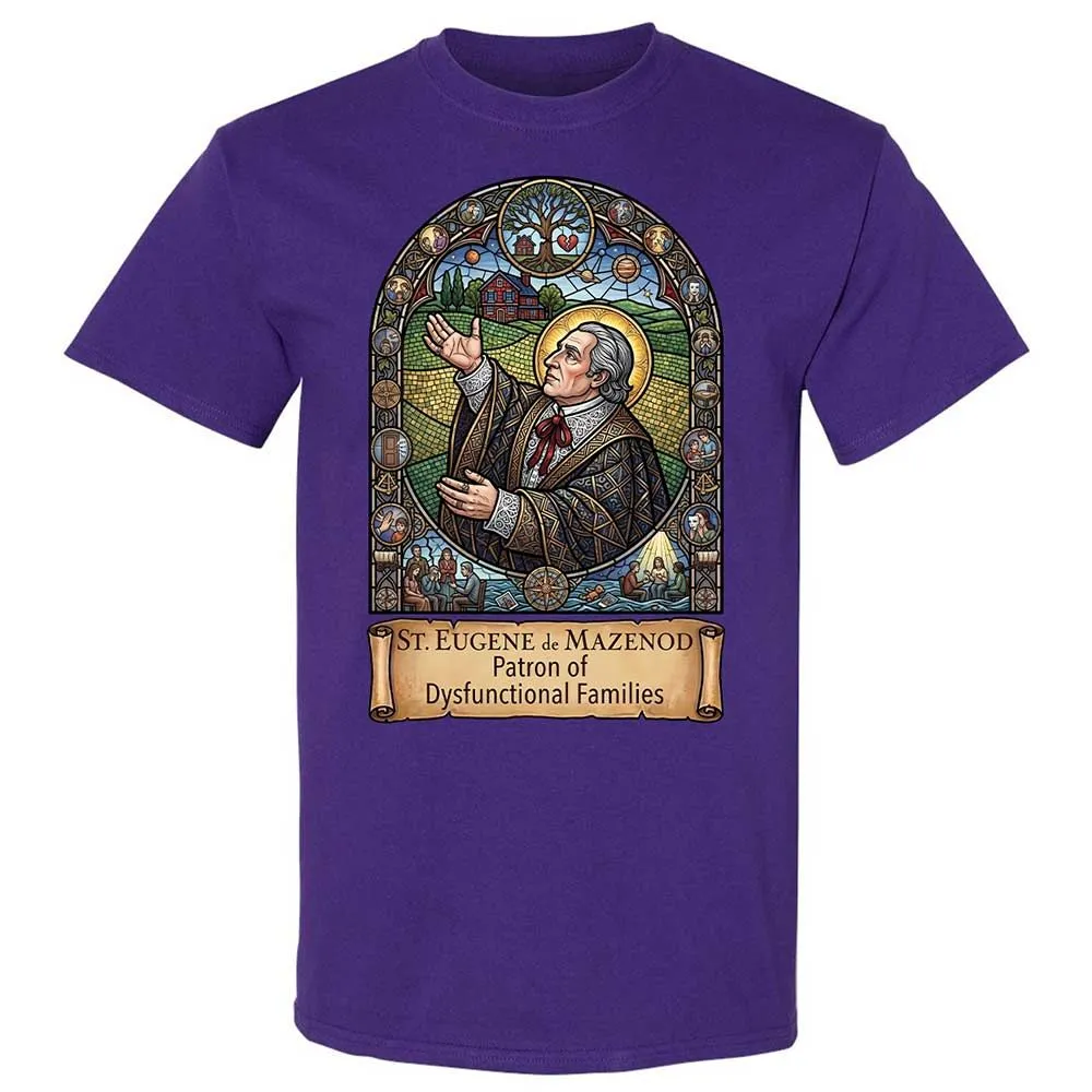 St. Eugene de Mazenod - Patron Saints - Purple - 12