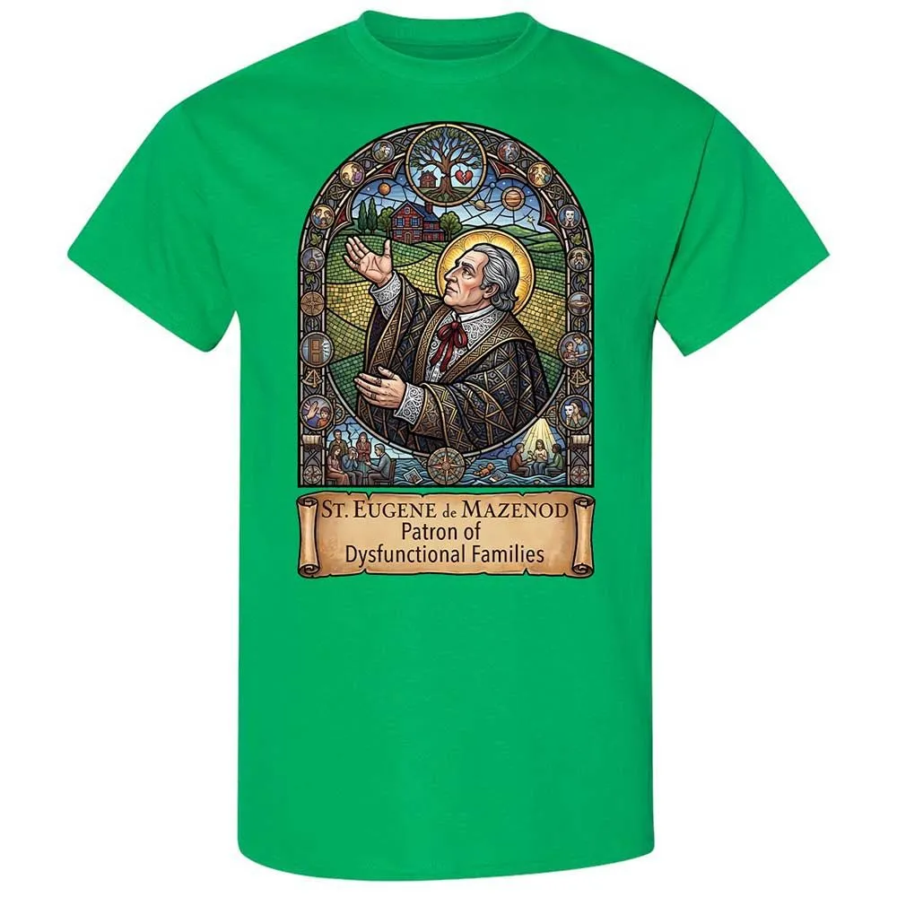 St. Eugene de Mazenod - Patron Saints - Irish Green - 13