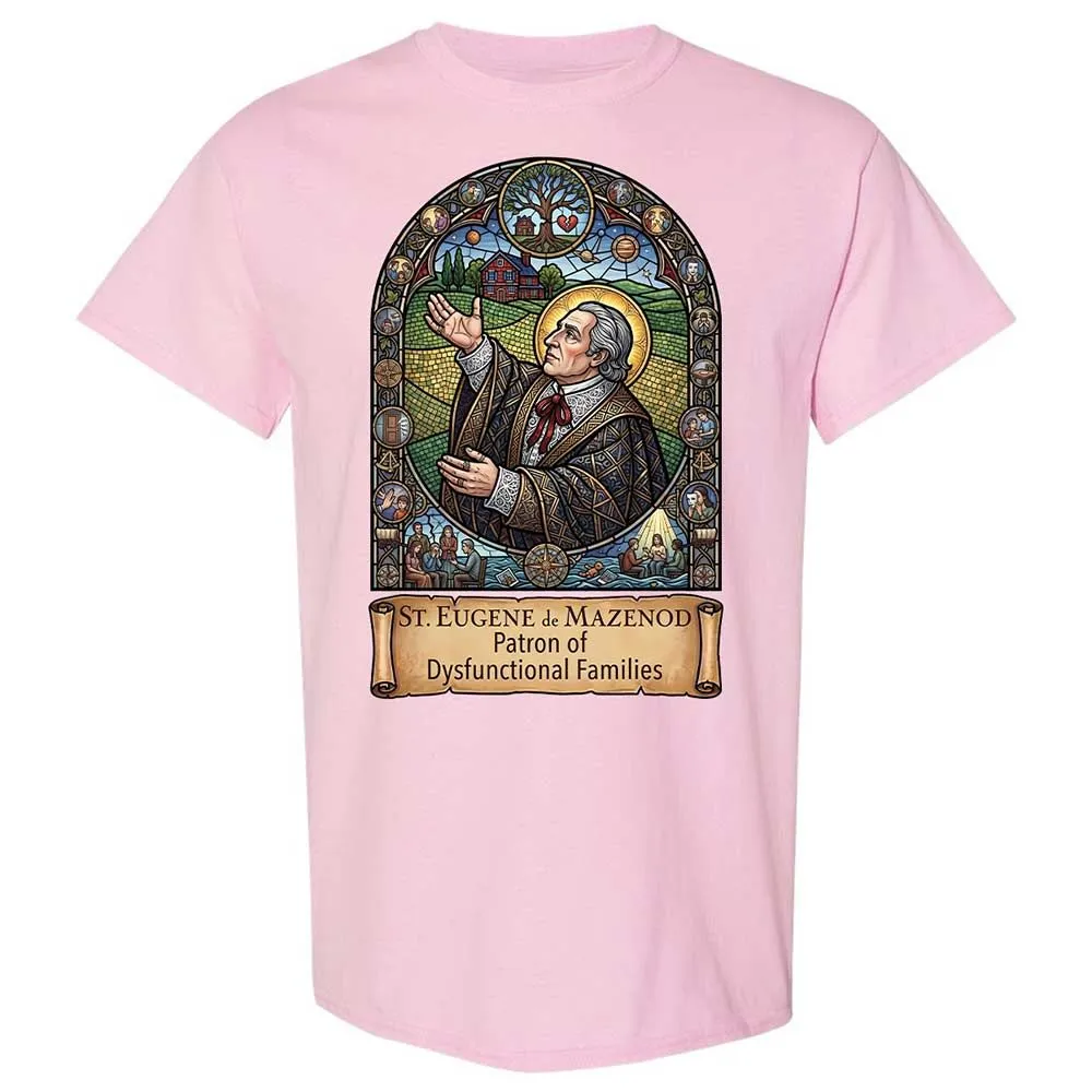 St. Eugene de Mazenod - Patron Saints - Light Pink - 14