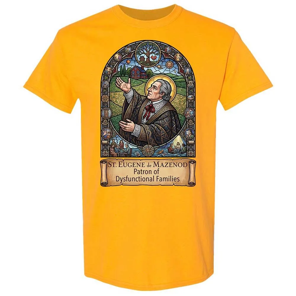 St. Eugene de Mazenod - Patron Saints - Gold - 18