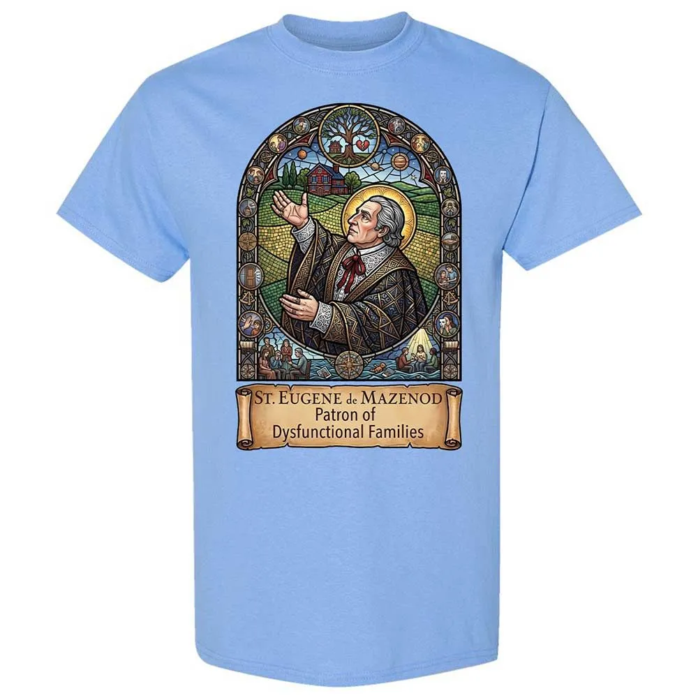 St. Eugene de Mazenod - Patron Saints - Carolina Blue - 19