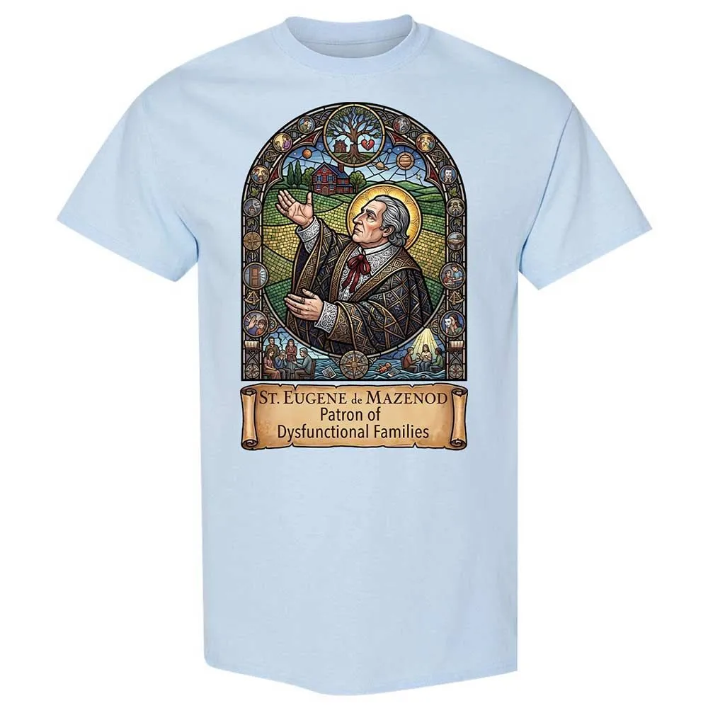 St. Eugene de Mazenod - Patron Saints - Light Blue - 20