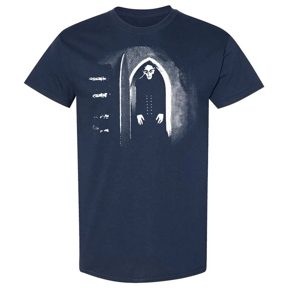 Nosferatu in Doorway - Navy - 2