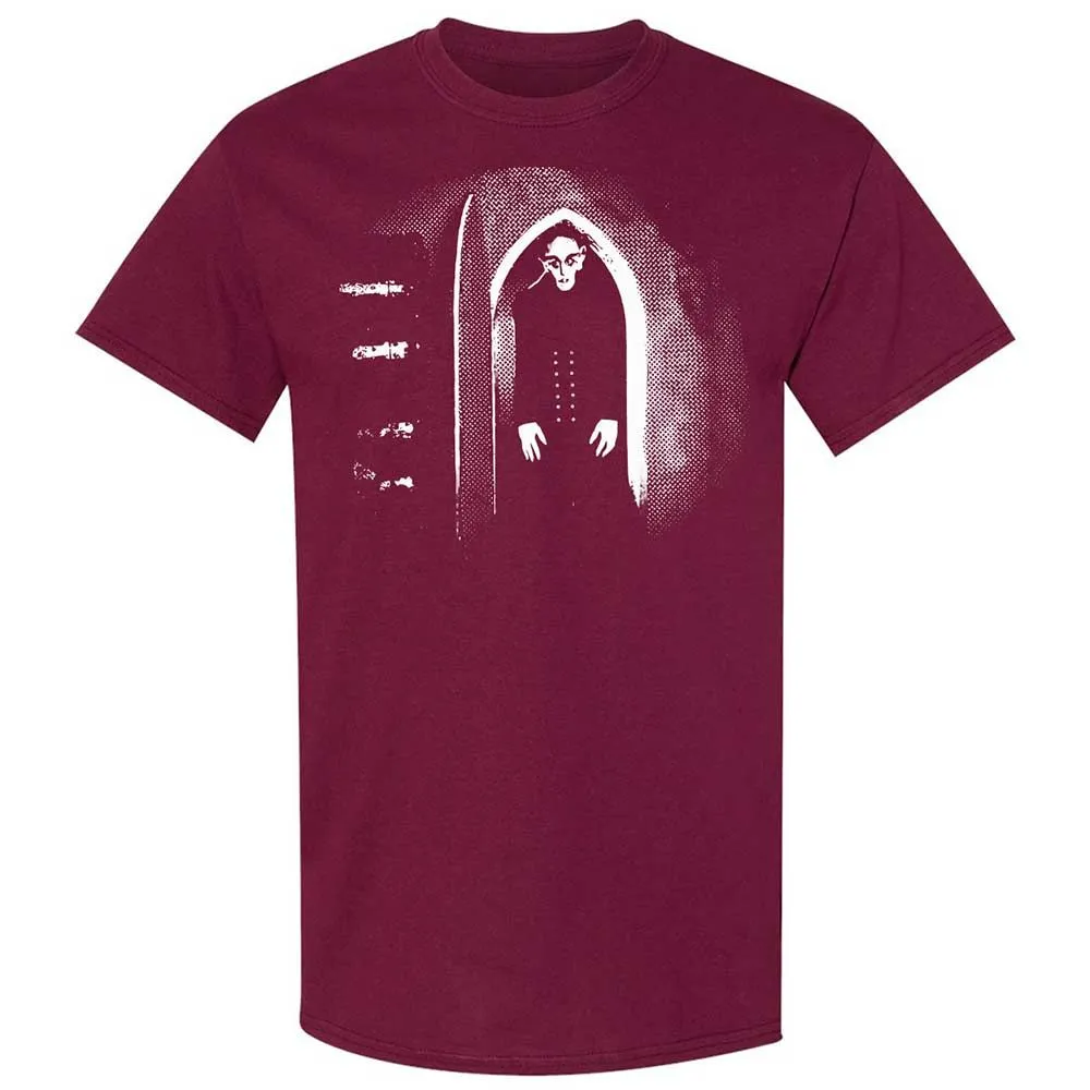 Nosferatu in Doorway - Maroon - 8