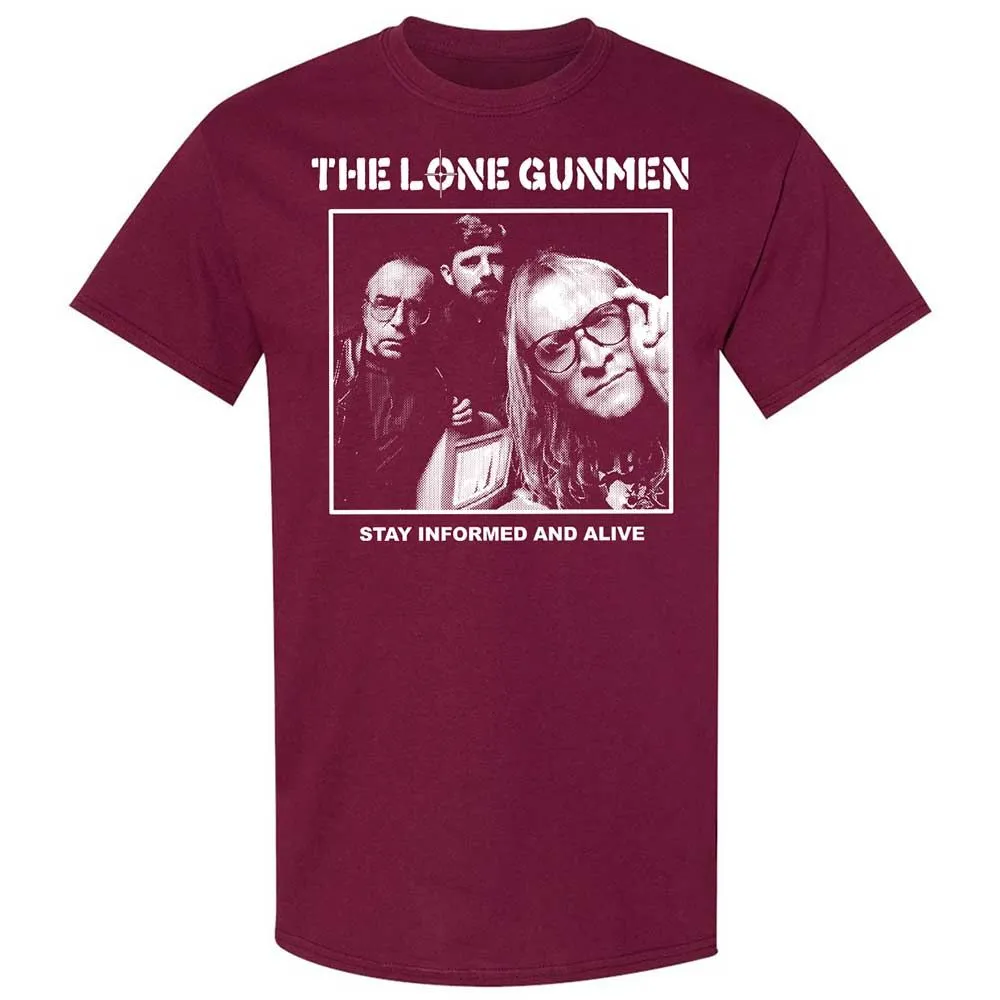 The Lone Gunmen - Maroon - 8