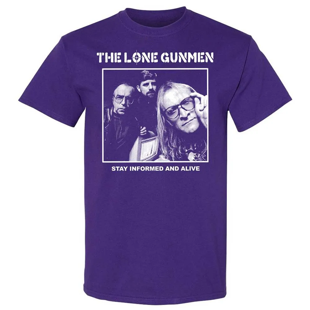 The Lone Gunmen - Purple - 12