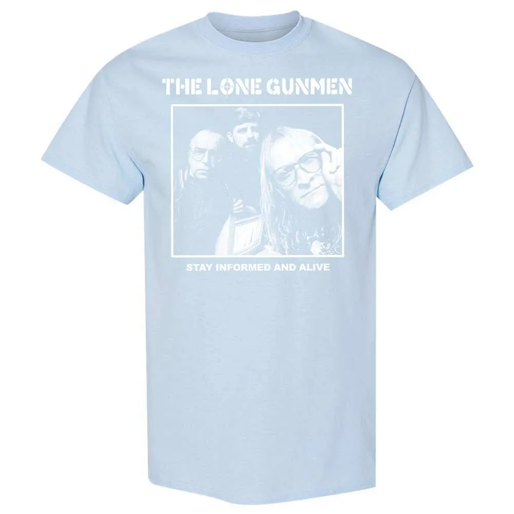 The Lone Gunmen - Light Blue - 20
