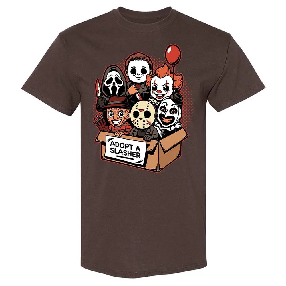 Classic Unisex T-Shirt - 2TZWD189 - Dark Chocolate - 7