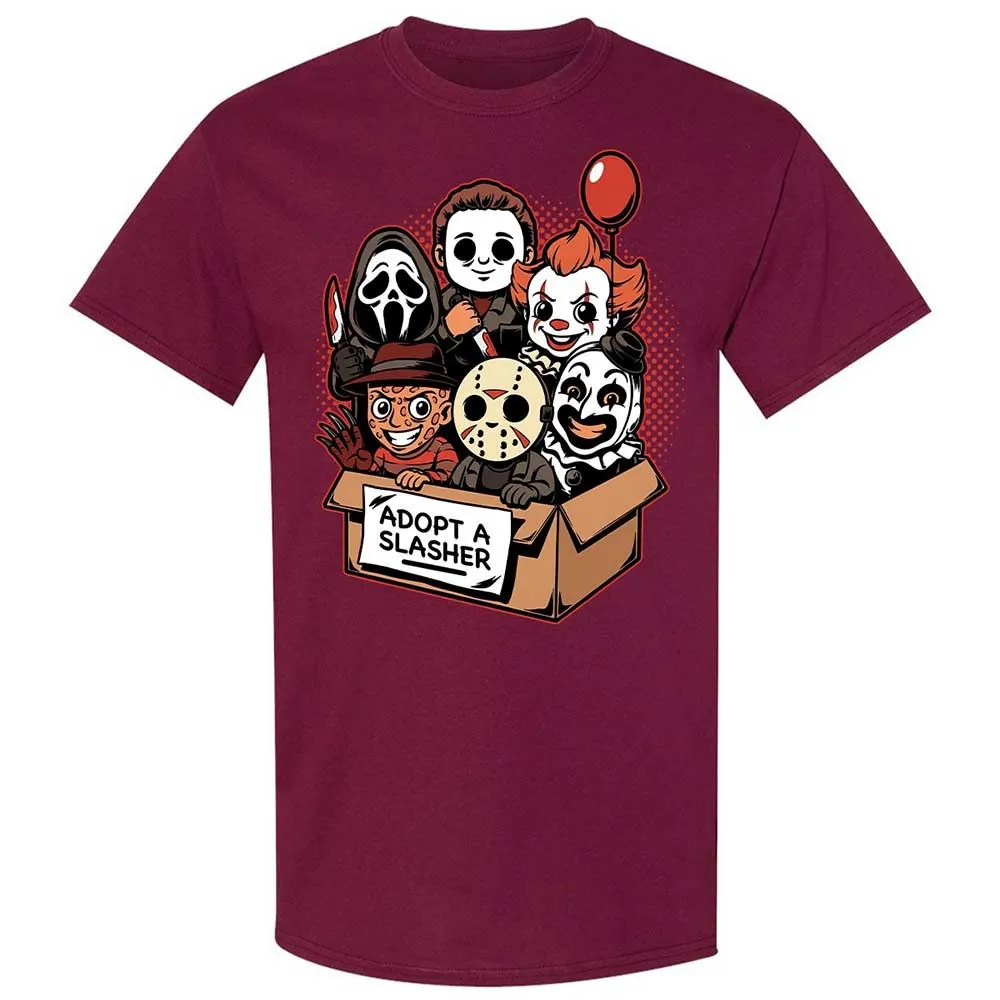 Classic Unisex T-Shirt - 2TZWD189 - Maroon - 8
