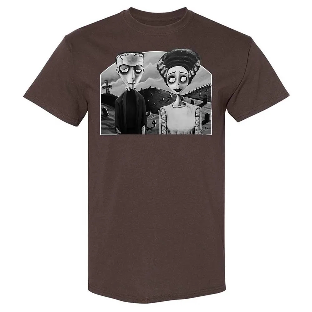 Classic Unisex T-Shirt - WTFSDVQ3 - Dark Chocolate - 7