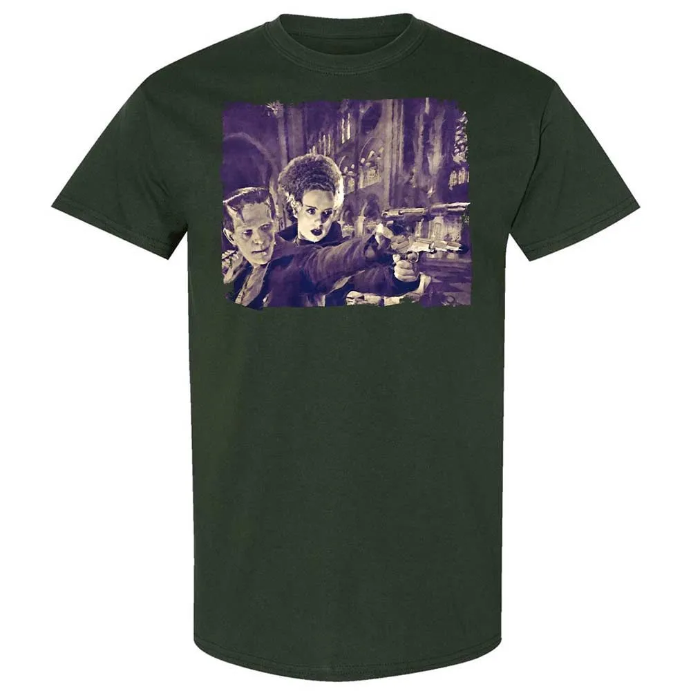 Classic Unisex T-Shirt - AWRBNKL8 - Forest Green - 5