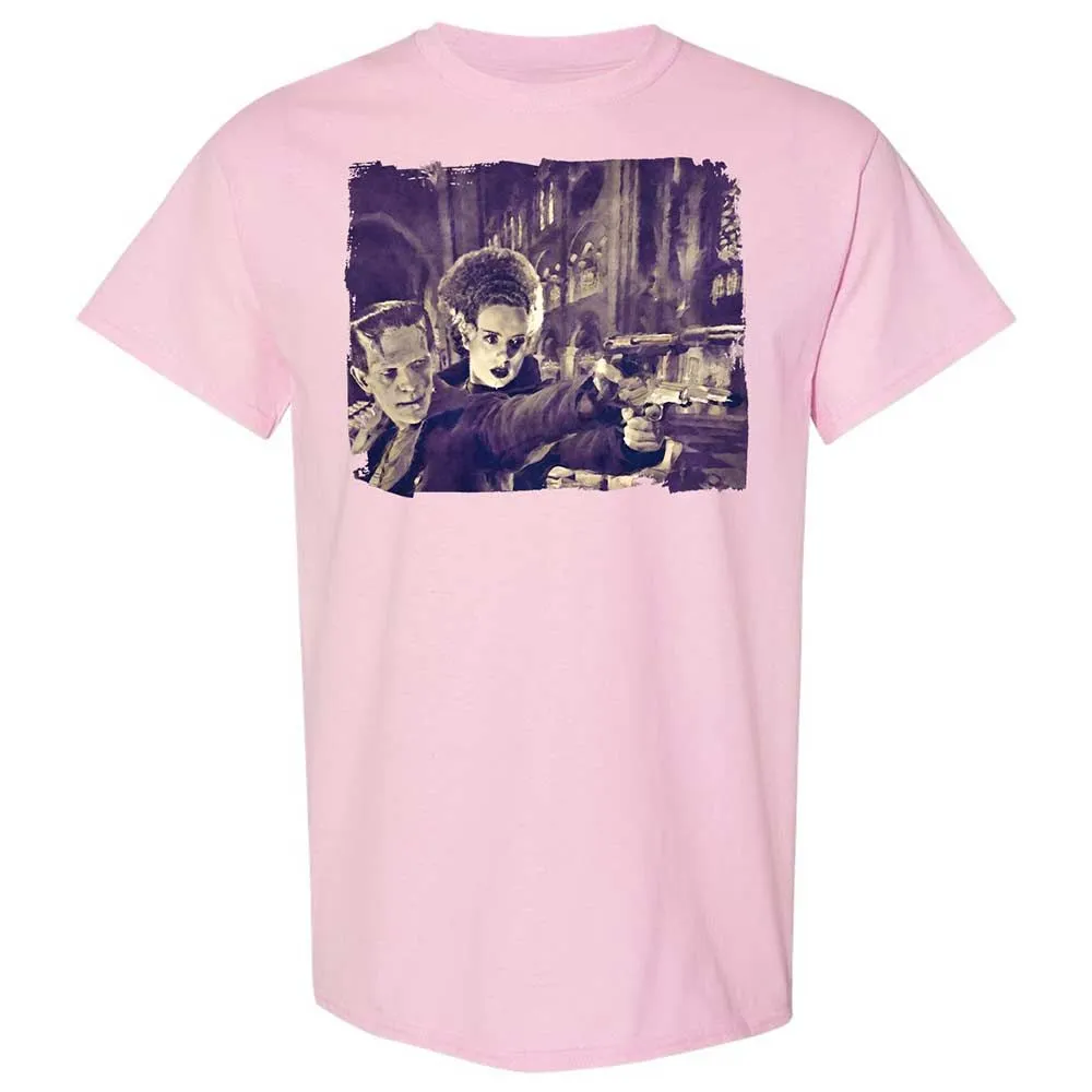 Classic Unisex T-Shirt - AWRBNKL8 - Light Pink - 14