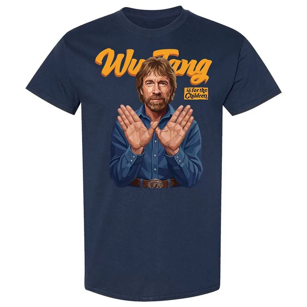 Chuck Norris is for the Children - Navy - 2