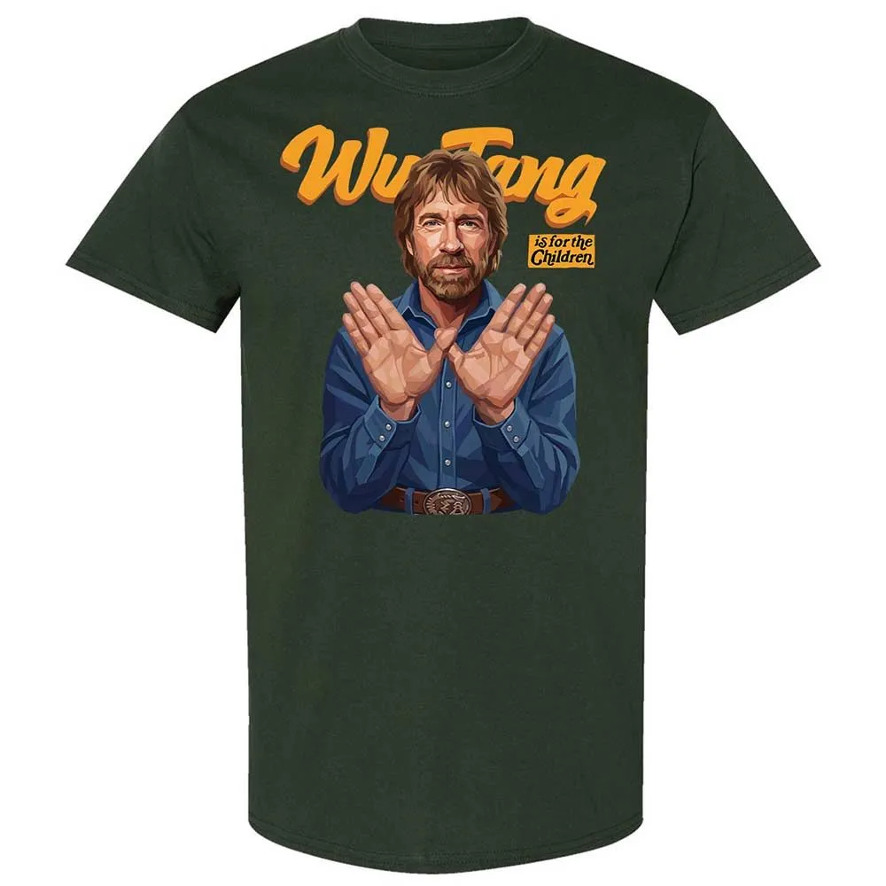 Chuck Norris is for the Children - Forest Green - 5