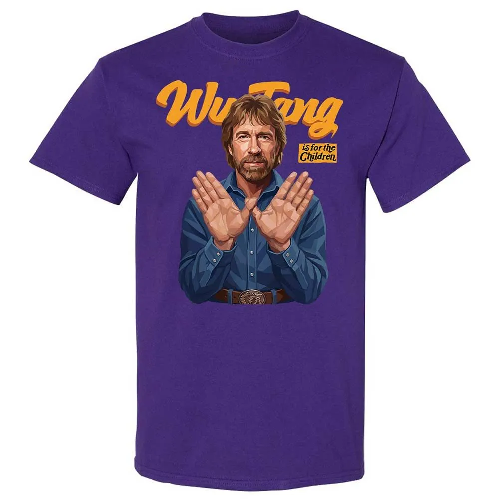 Chuck Norris is for the Children - Purple - 12