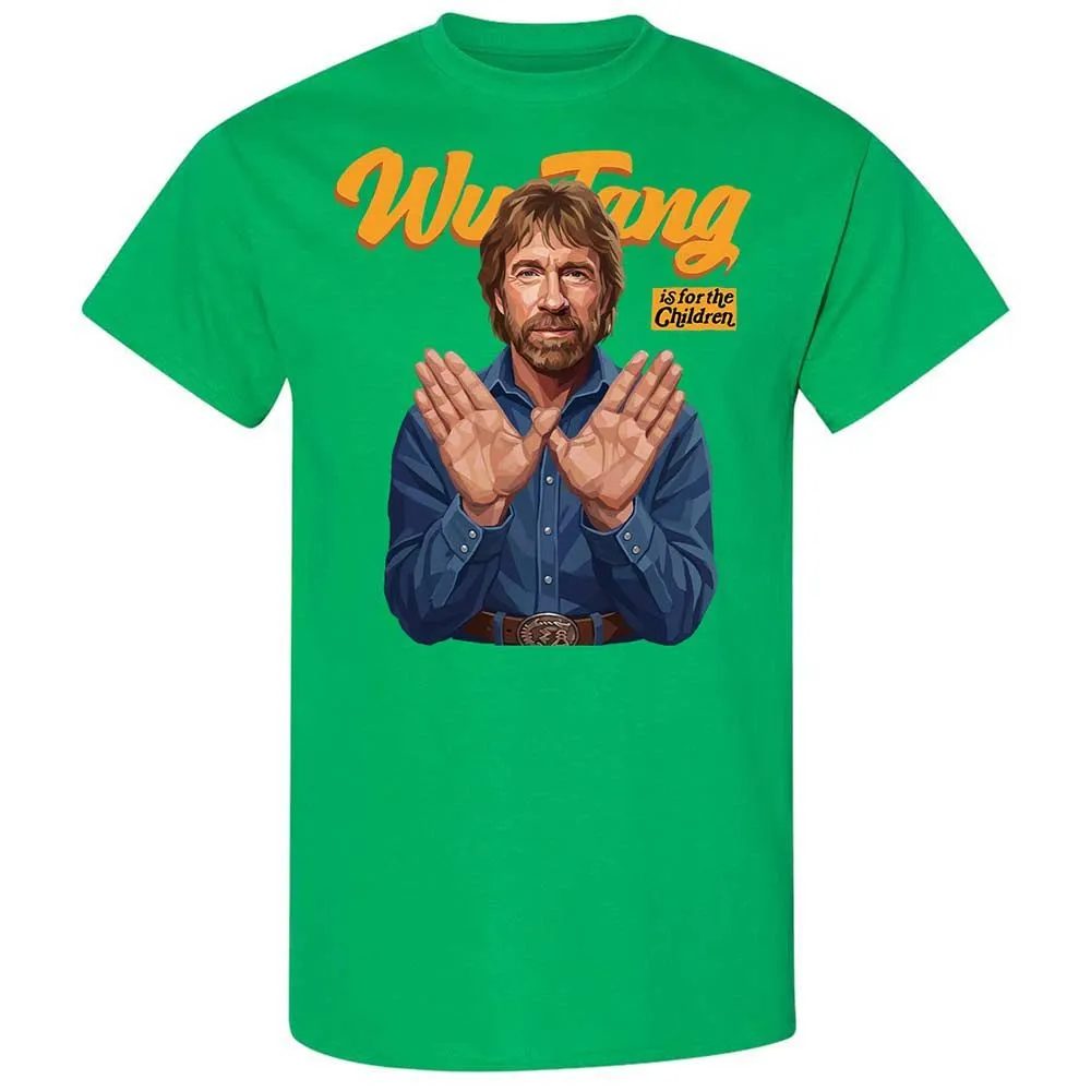 Chuck Norris is for the Children - Irish Green - 13