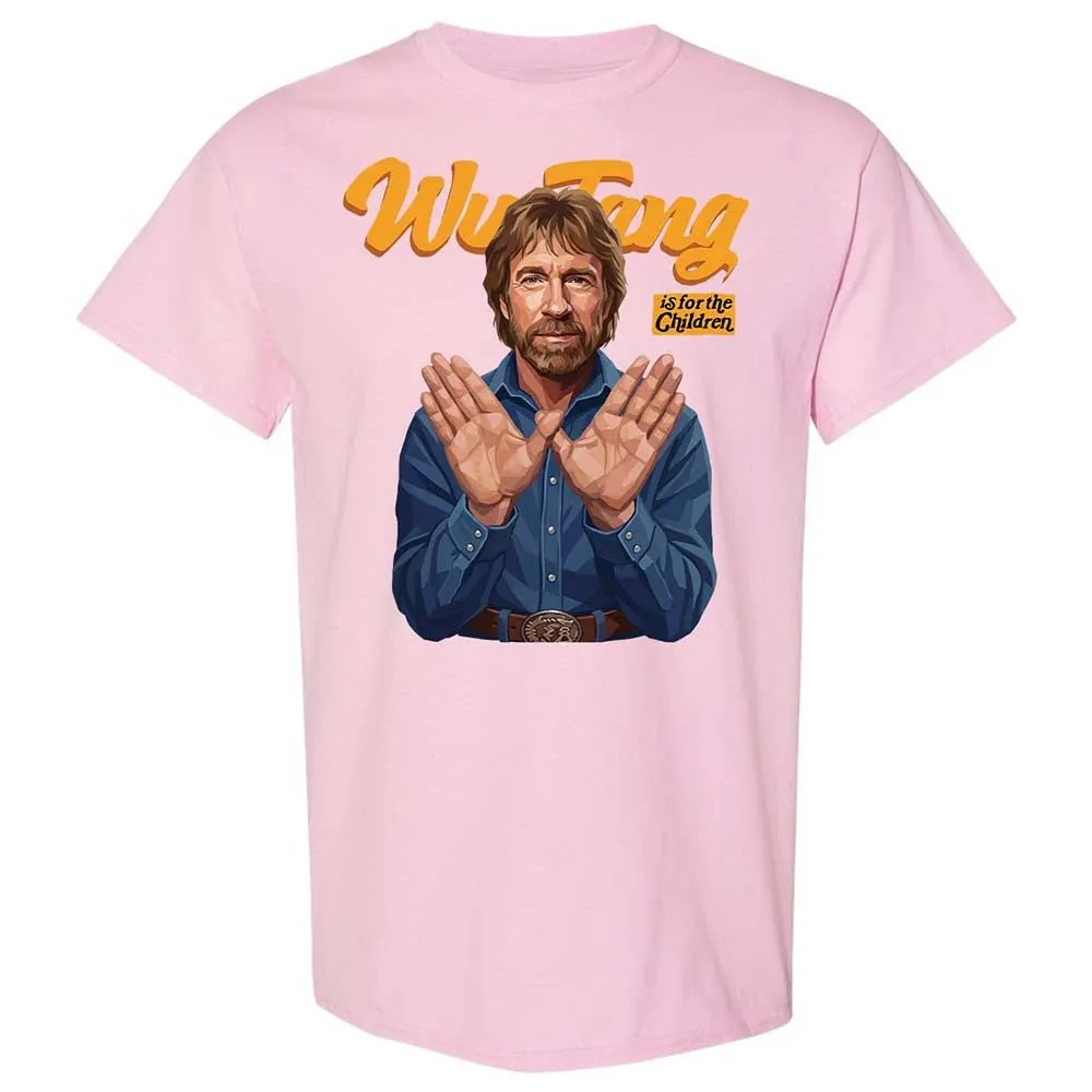 Chuck Norris is for the Children - Light Pink - 14